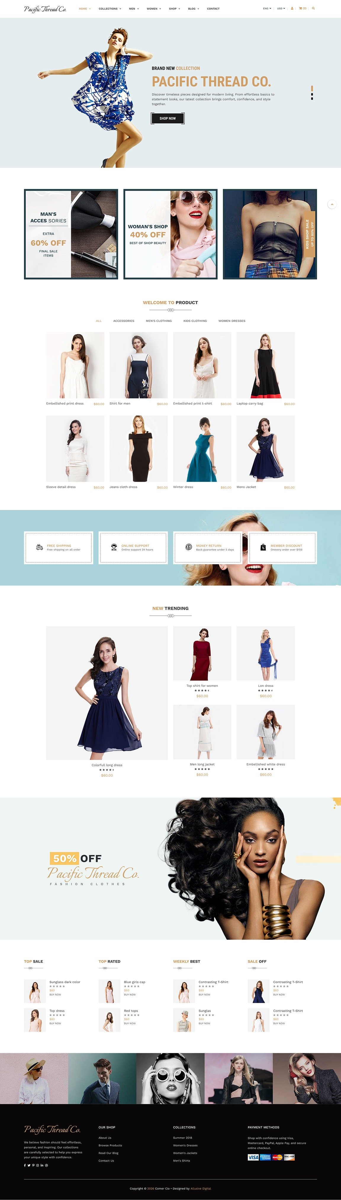 Website Landing Page